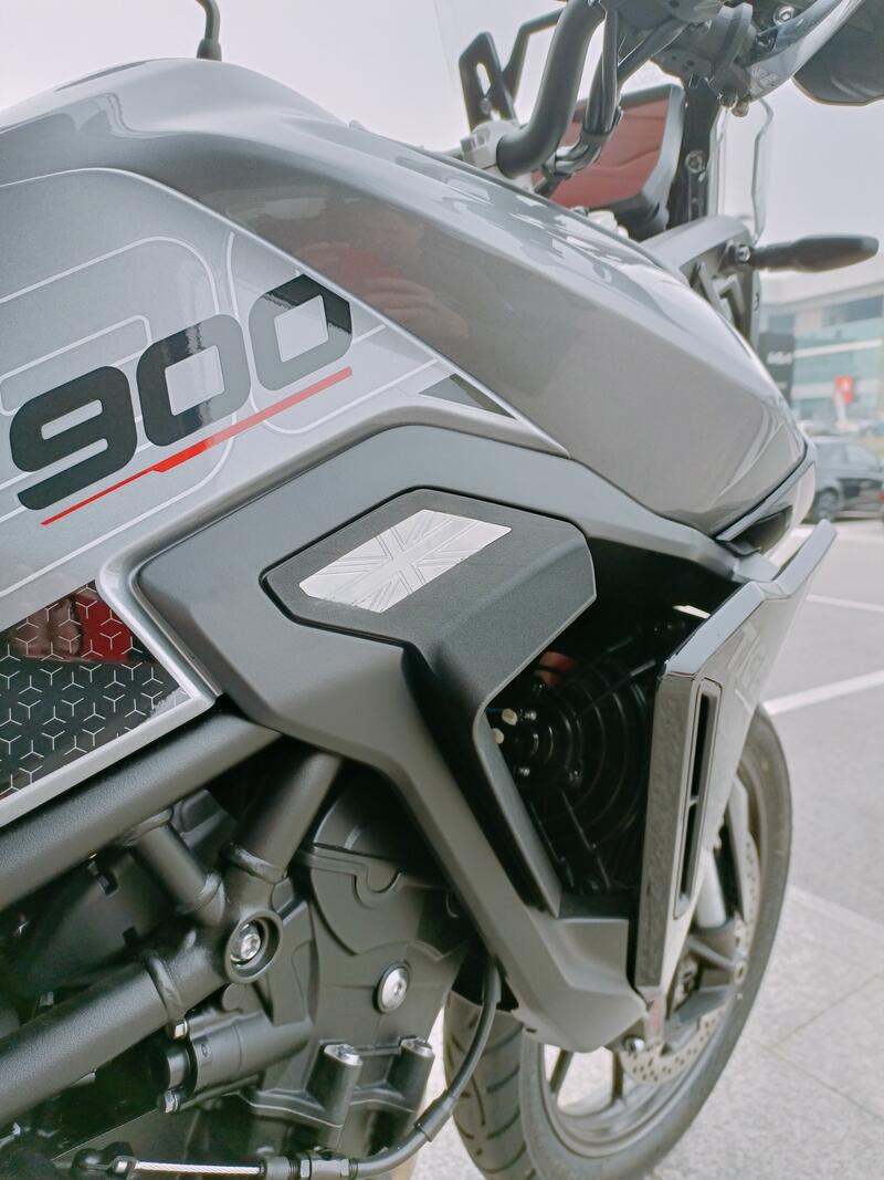 Heat Deflectors for Triumph Argento